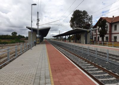 Ercsi junction (kiz) – Pusztaszabolcs (bez) railway section, modernisation of railway tracks and related facilities