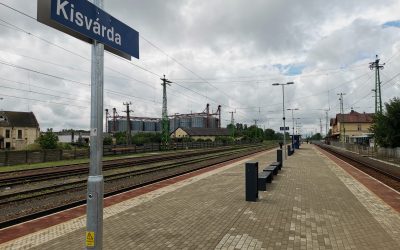 The development of Kisvárda railway station has been completed