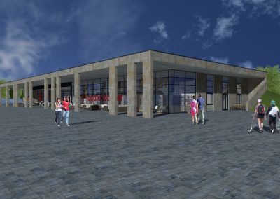 Bükfürdő – Látogatóközpont- és kilátóépítés