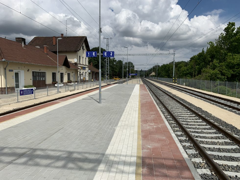 The NorthBalaton railway line construction has been completed Homlok Zrt