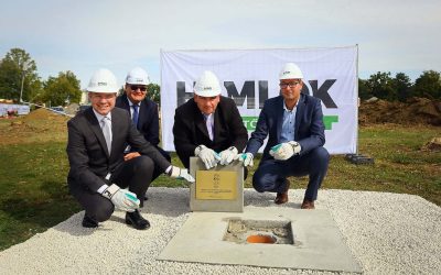 Laying the foundation stone and launching an investment in Bükfürdő