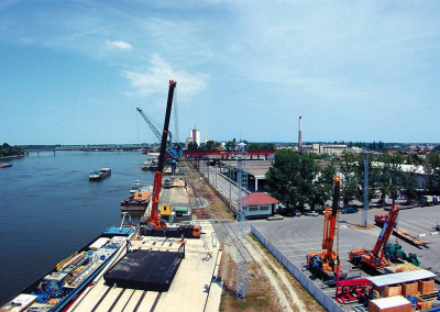 Bajai Közforgalmú Kikötő fejlesztése