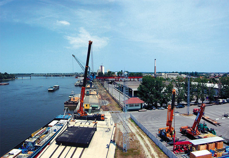 Bajai Közforgalmú Kikötő fejlesztése