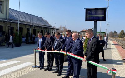 Elkészült a Kőszeg – Szombathely vasútvonal teljes felújítása