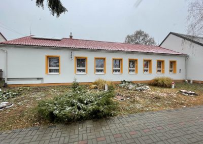 The partial reconstruction of Tündérkert Kindergarten in Nagysimonyi
